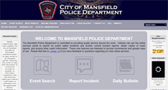 Desktop Screenshot of p2c.mansfield-tx.gov